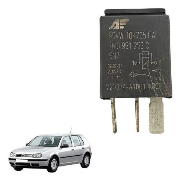 Rele Injecao Eletronica Audi A3 Golf 1999 2006