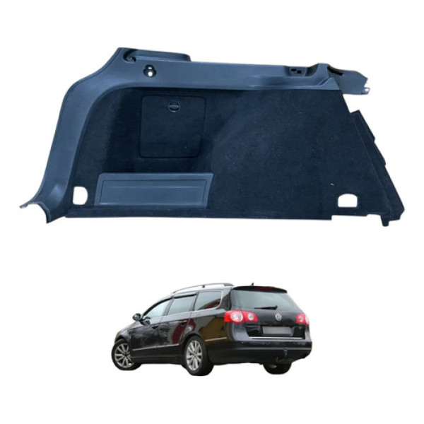 Forro Lateral Esquerdo Porta Malas Passat Variant 2006 2007