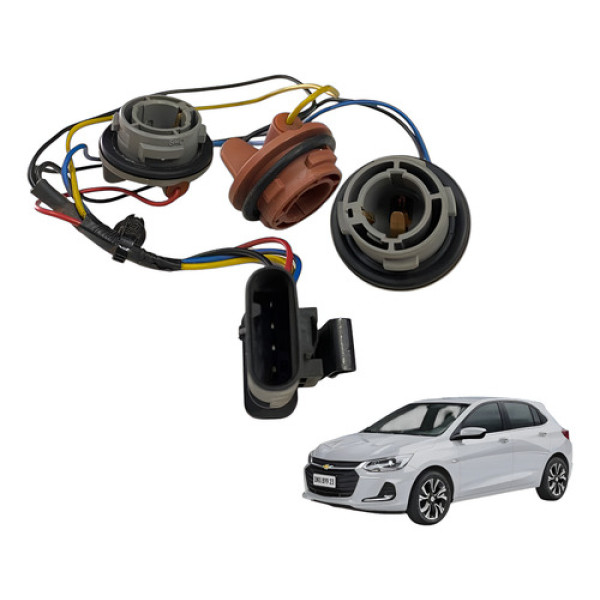 Chicote Soquete Lampada Lanterna Gm Onix Prisma 2013 2019