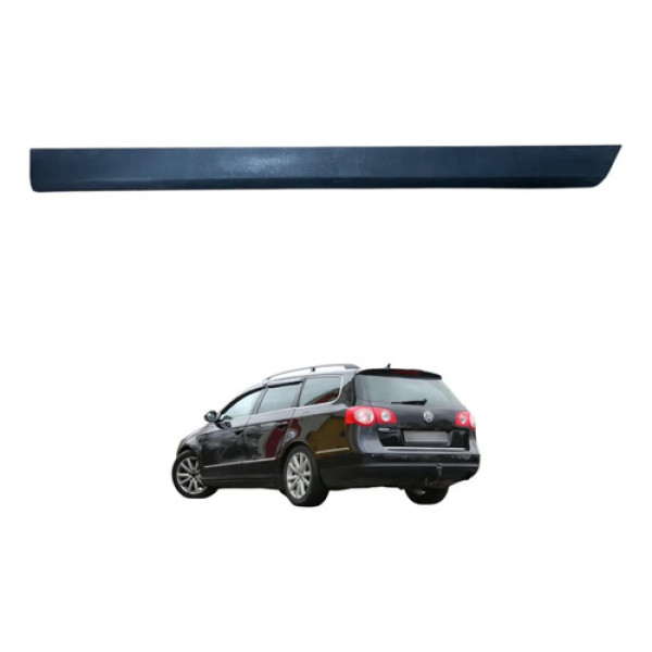 Friso Inferior Porta Tras Esquerdo Passat Variant 2006 2007 Peça 1