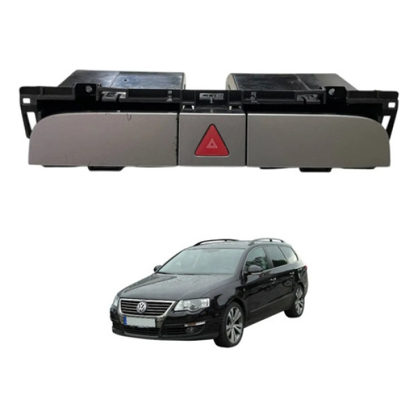 Porta Objetos Painel Pisca Alerta Passat Variant 2006 2007 Peça 1