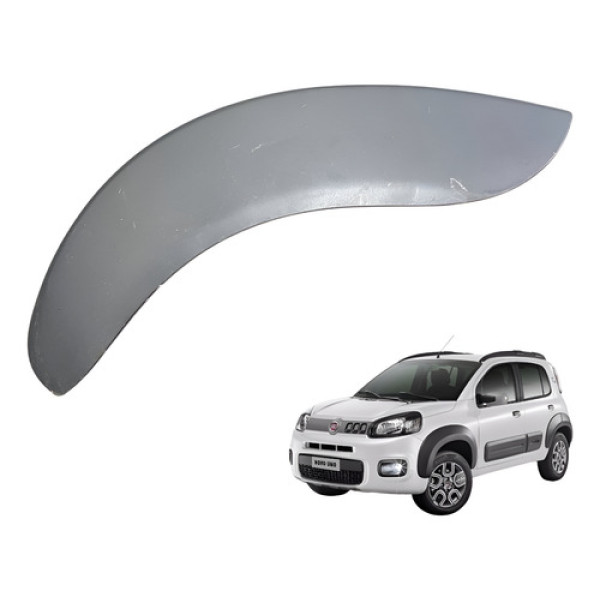 Moldura Externa Porta Tras Esquerda Uno Way 2015 2018 2021