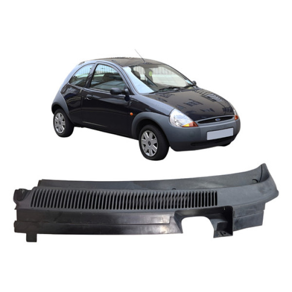 Grade Da Churrasqueira Lado Esquerdo Ford Ka 2005 Gl