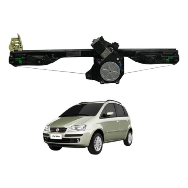 Maquina Vidro Eletrico Dianteiro Esquerda Idea Hlx 2011 2016 Peça 3