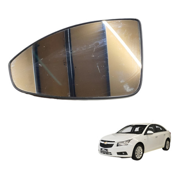 Lente Base Retrovisor Esquerdo Chevrolet Cruze 2012 13 2014