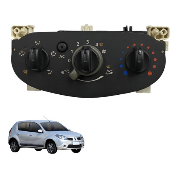Comando Ar Condicionado Renault Sandero Logan 2009 2018