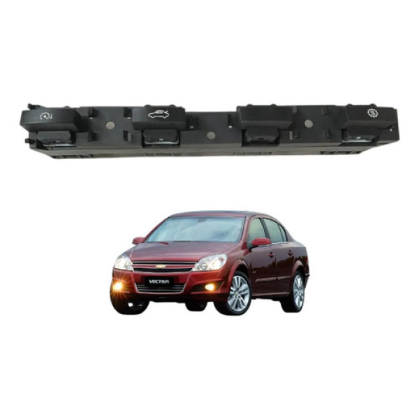 Comando Botoes Painel Central Chevrolet Vectra 2006 2009 11 Peça 1