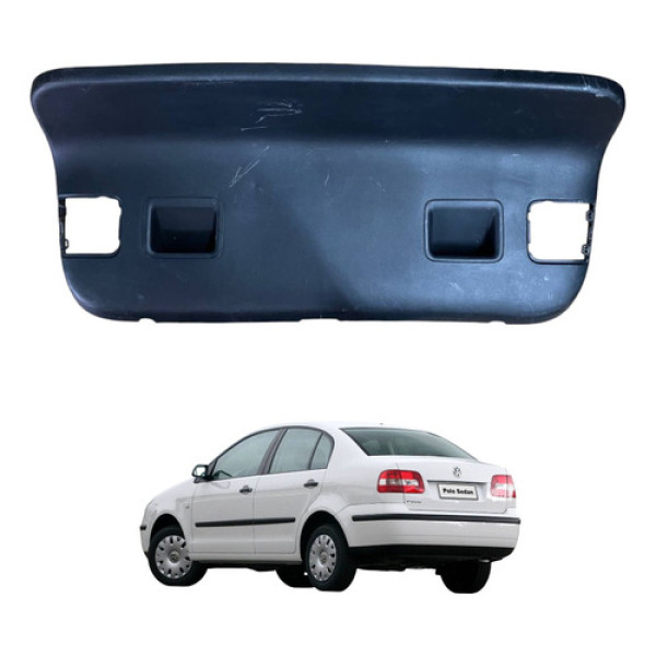 Forro Tampa Traseira Porta Mala Vw Polo Sedan 2004 2007 2008