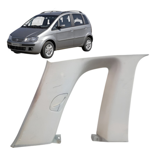Moldura Coluna Vidro Trasei Esquerdo Idea 2006 2007 Hlx