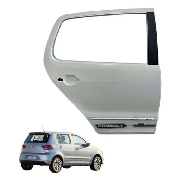 Porta Traseira Direita Vw Fox 2015 2016 2018 2019