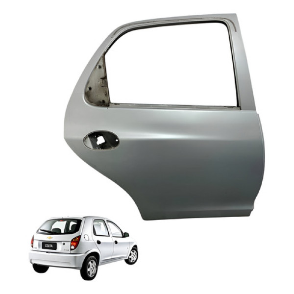 Porta Traseira Direita Gm Celta 2007 2008 2010 2012