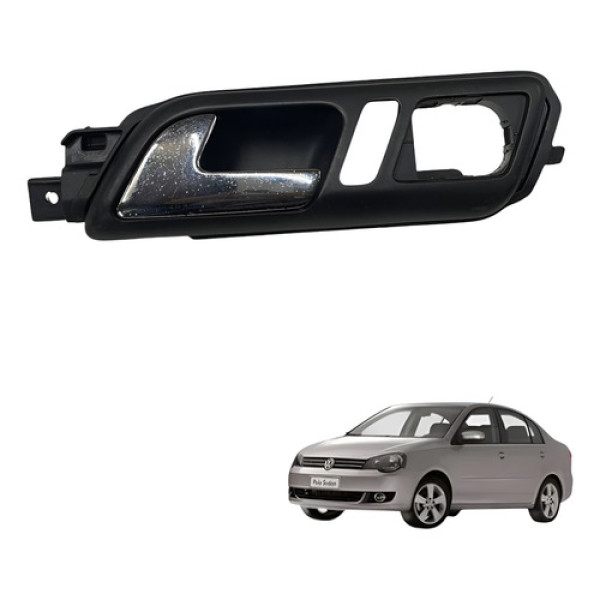 Macaneta Interna Diant Esquerda Vw Polo 2003 2010 2015