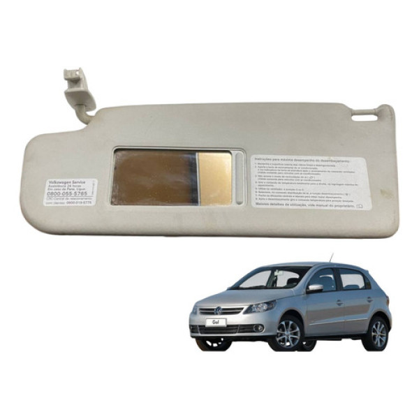 Quebra Sol Lado Esquerdo Volkswagen Gol Saveiro 2008 2012