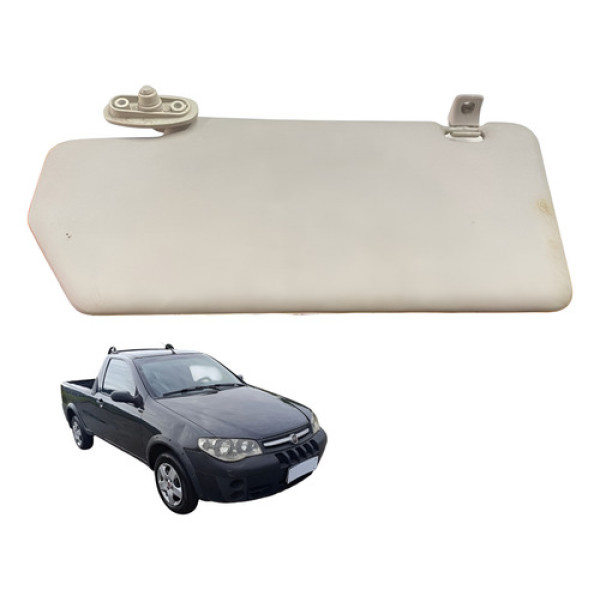 Quebra Sol Lado Esquerdo S/ Espelho Fiat Strada 2009 2010