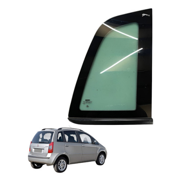 Vidro Fixo Lateral Traseiro Direito Idea 2006 2007 Hlx