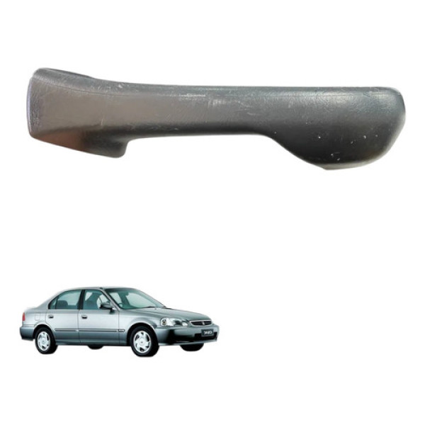 Puxador Interno Porta Traseira Esquerda Civic 2000 2001 Lx