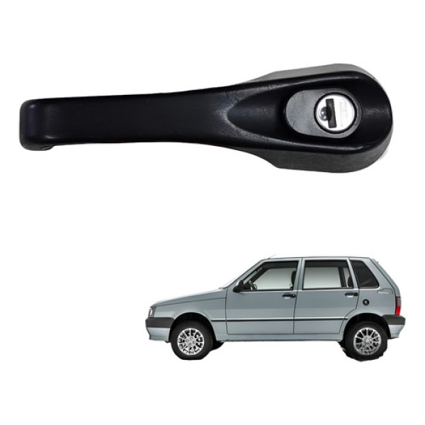 Macaneta Externa Dianteira Direita Fiat Uno 1996 1998 2000