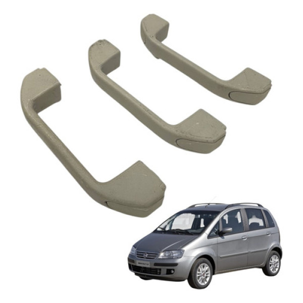 Kit Alca Teto Pqp Fiat Idea Hlx 2006 2007 2008 2009