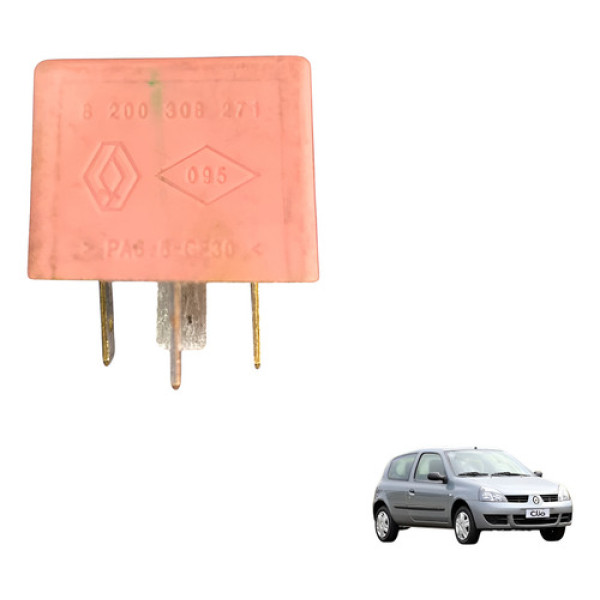 Rele Auxiliar Renault Clio Logan Scenic 2002 2005 2009