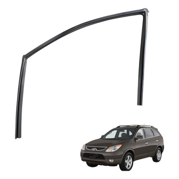 Borracha Vidro Porta Dianteira Esquerda Vera Cruz 2009 2010