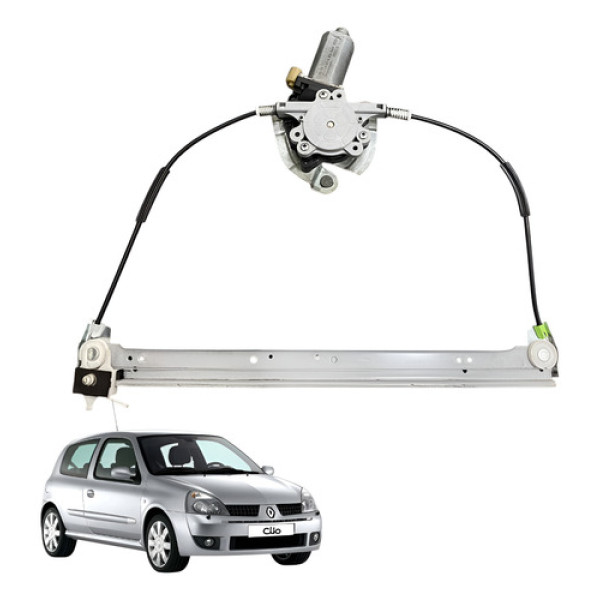 Maquina Vidro Eletrica Diant Direita Clio 2003 2004 2005