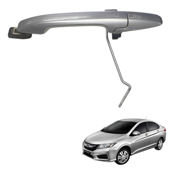 Macaneta Externa Traseira Esquerda Honda City 2015 2019