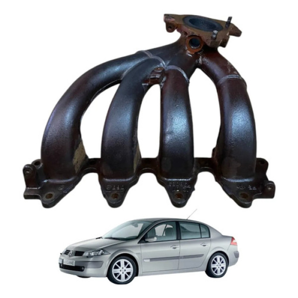 Coletor Escapamento Renault Megane 2.0 16v 2007 2008 2009