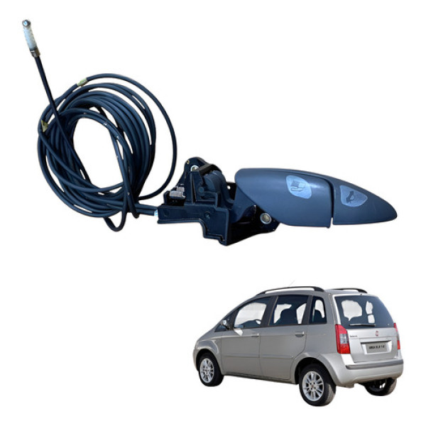 Alavanca Cabo Portinhola Porta Mala Fiat Idea 2006 2007 Hlx