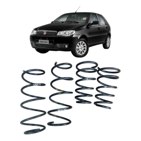 4 Molas Dianteira Traseira Palio 2008 2010  Original