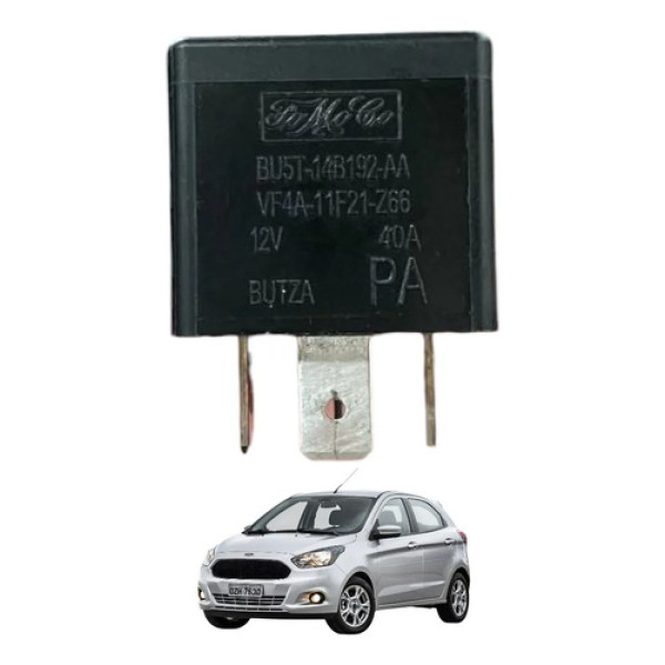 Rele Auxiliar Ford Ka 1.0 3cc 2014 2015 2016 2017 2018 2019 Peça 1