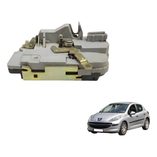 Fechadura Eletrica Tras Esquerdo Peugeot 206 207 2005 2012