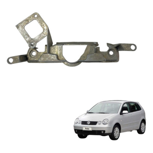 Suporte Macaneta Tampa Traseira Vw Polo 2002 2005