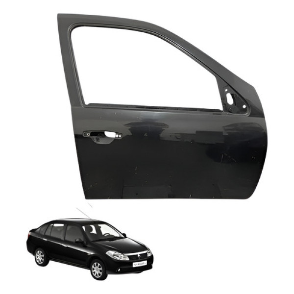 Porta Dianteira Direita Renault Symbol 2009 2011 2012 2013