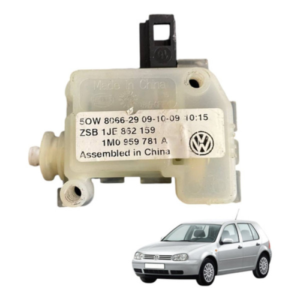 Motor Trava Tampa Traseira Volkswagen Golf 2001 2013