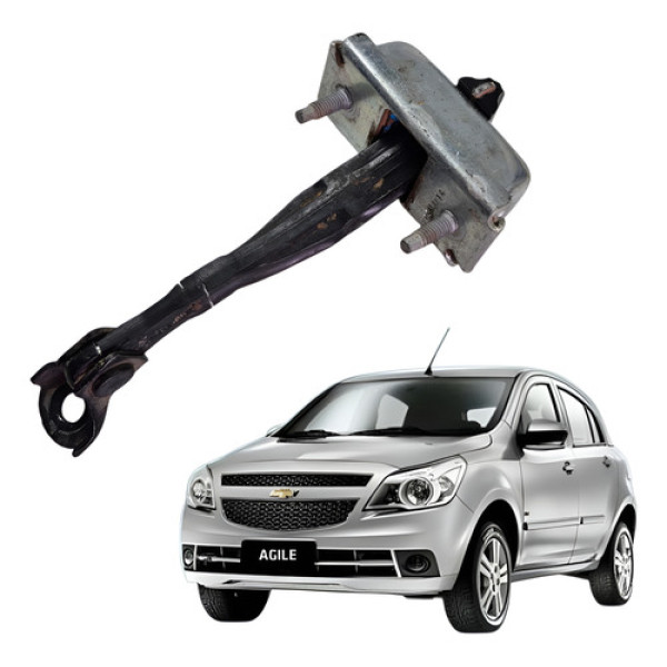 Limitador Porta Dianteiro  Gm Agile 2010 2012 2013 2014