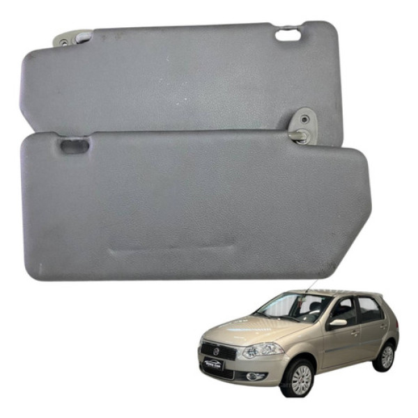 Par Quebra Sol C/ Espelho Fiat Palio 1998 1999 2000