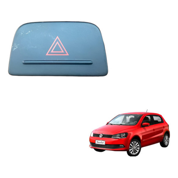Botao Interruptor Pisca Alerta Volkswagen Gol G6 2013 2016