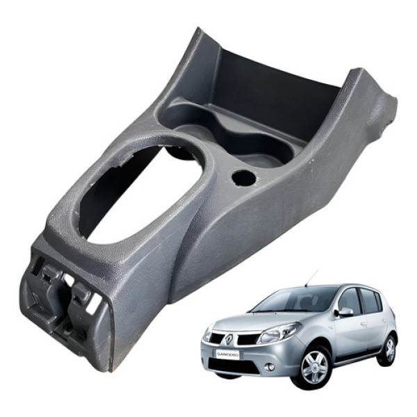 Console Central Porta Copos Sandero 2009 2011 2012