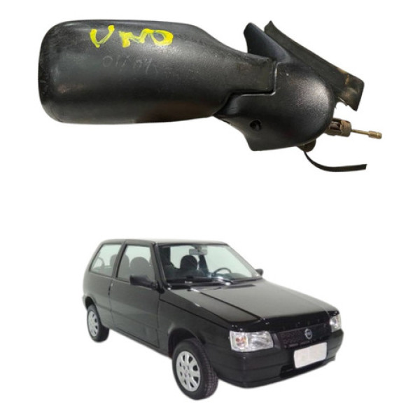 Retrovisor Manual Direito Fiat Uno 2005 2006 2010