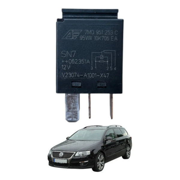 Rele Auxiliar Ar Condicionado Passat Variant 2.0 2006 2007 Peça 1