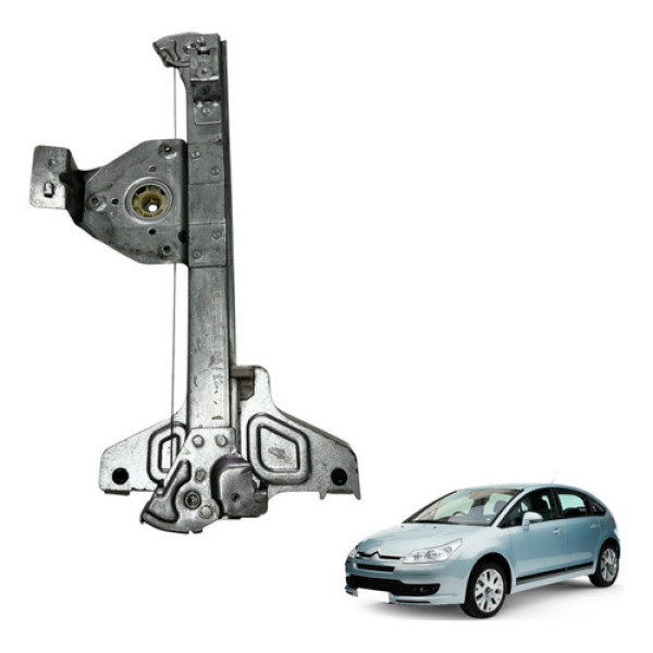 Maquina Vidro Sem Motor Tras Direito Citroen C4 2010 2014
