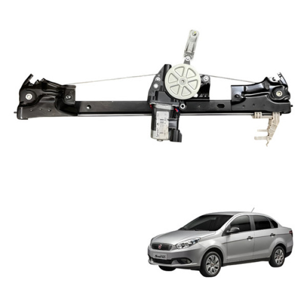 Maquina Vidro Dian Esquerdo Grand Siena Novo Palio 2013 2017