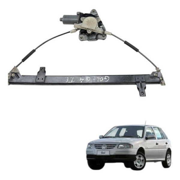 Maquina Vidro Traseiro Esquerdo Vw Gol G4 2005 2007 2008