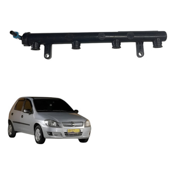 Flauta Bico Injetor Chevrolet Corsa Celta 1.0 2005 2006 2010