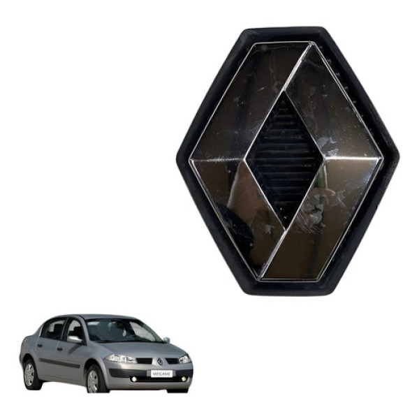 Emblema Grade Dianteiro Renault Megane Sandero 2007 2014