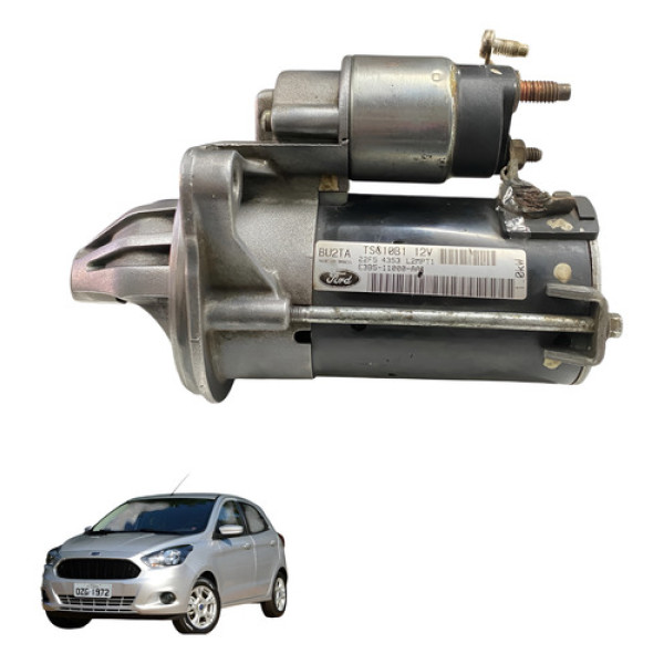 Motor Partida Arranque Ford Ka 1.0 3cc 2014 2016 2018