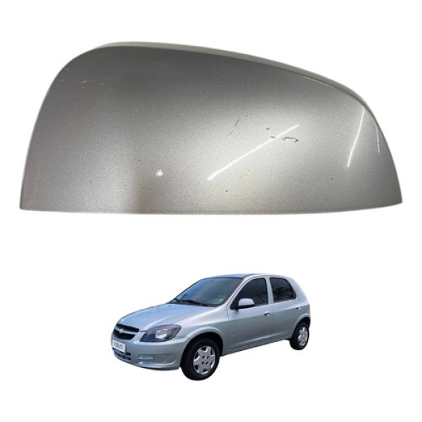 Capa Retrovisor Lado Esquerdo Gm Celta 2012 2013 Lt