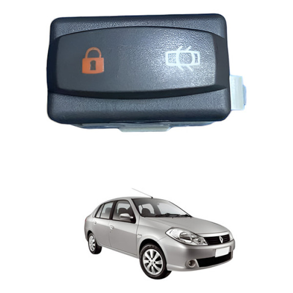 Botao Interruptor Trava Porta Renault Symbol 2009 2013