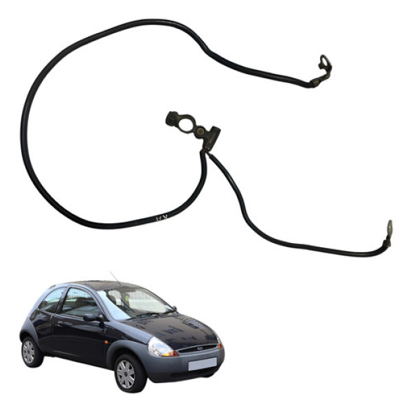 Cabo Da Bateria Ford Ka 1.0 8v Zetec 2005 Gl  Original