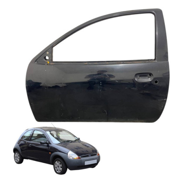 Porta Lado Esquerdo Ford Ka 2005 Gl  Original